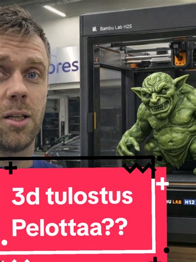 Joulukalenterin bonusraita: 3D tulostin Korjaamolla