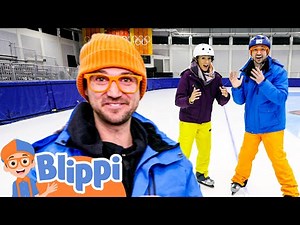 Blippi's Winter Olympics Special! | Blippi - Sports & Games Cartoons for Kids