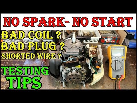 No Spark Testing - Plug Or Coil -Stihl FS240 Brush Cutter