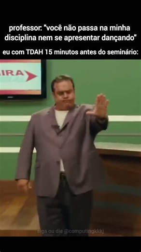Alan Turing pai da Computingkkkj on Instagram: "Governador 👐🕺🕺 #tdah #tropadeelite #meme #faculdade #aula"