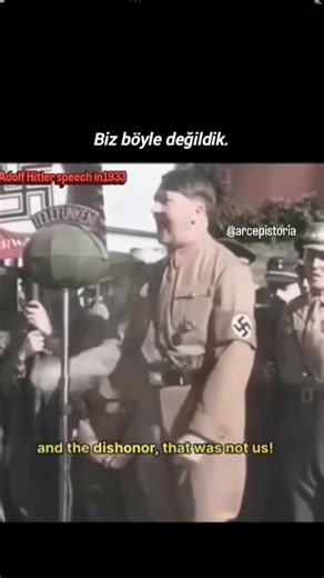 Arc Epistoria on Instagram: "Adolf Hitler's speech #hitler #nazi #history #germany #tarih"