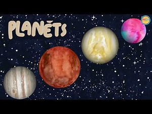 Exploring Space for Kids 🚀 Learn Earth, Sun, Moon & Stars | Preschool Science