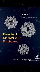 Beaded Snowflake Patterns - Group 8 - Etsy