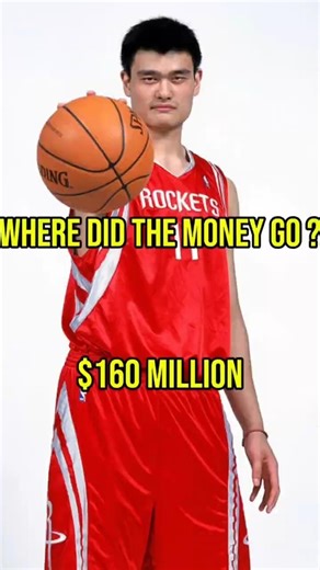 The $160M nba star who lives on $20 a day… the truth about yao ming #shorts #basketball