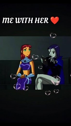 Raven and Starfire the perfect duo 💜