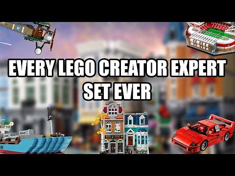 EVERY LEGO CREATOR EXPERT SET EVER