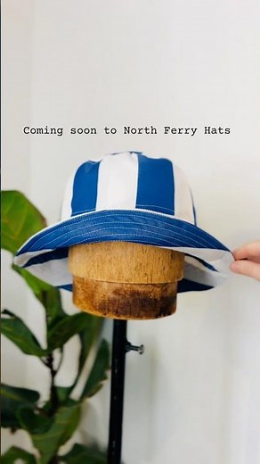 The new Bucket Hat design has a flexible brim, and a relaxed fit for all sizes #northferryhats #hats