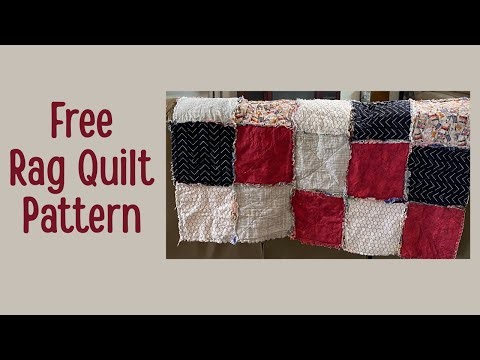beginner rag quilt pattern