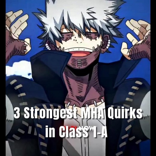 3 Strongest MHA Quirksin Class 1-A #shototodoroki #bakugou #deku #myheroacademia #midoriya #anime 👹👺