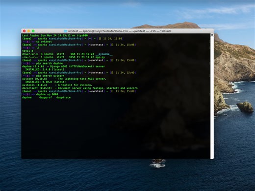Django3.0以后ASGI服务器中daphne与uvicorn性能测试