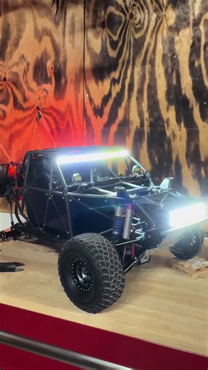 Testing new pod lights #offroad #prerunner #baja #traxxas #udr | Pre Runner Truck