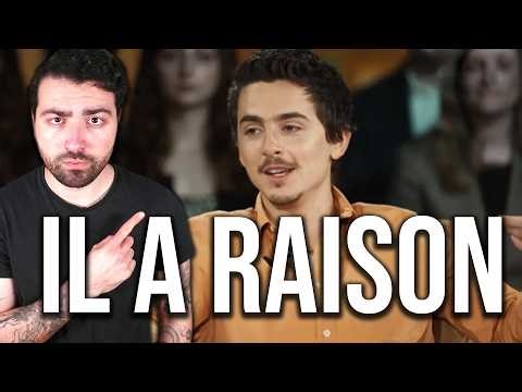 TIMOTHÉE CHALAMET est dans la sauce !