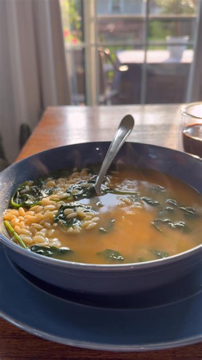 Bozza Orzo Soup…never too hot for Bozza | Bozza Pasta