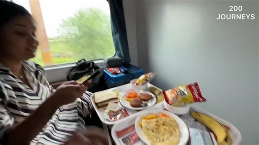 5K views · 71 reactions | Mumbai Kolkata Duronto First AC food review | 200Journeys | Facebook