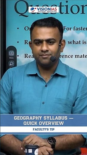 Geography Syllabus — Quick Overview
