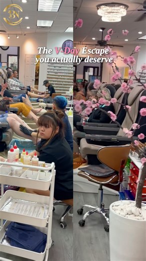 Sweetheart Pedicure: The V-Day Escape You Deserve 💕 At Best Nails & Spa, we’re creating a Valentine’s experience that goes beyond just a pedicure – it's a moment of pure relaxation and indulgence. Treat yourself (or someone you love) to our Sweetheart Pedicure featuring a 7-step Organic Spa Pedicure – a soothing journey designed for ultimate relaxation with natural, safe ingredients. 🌸 Relax, unwind, and sip on a complimentary drink while enjoying this luxurious Valentine’s treat. 💖 New clien