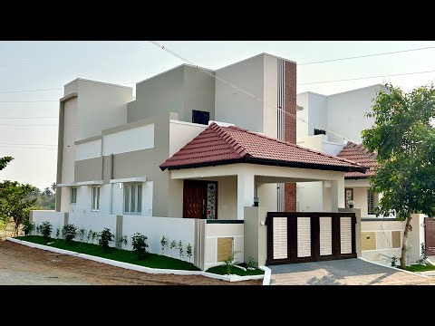 இந்த வீட்டோட விலை இவ்வளவு தானா😳 3BHK மாதிரி Grand Elevation Design உடன் 2BHK வீடு விற்பனைக்கு