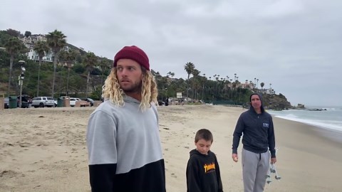 How do they make it to those waves? Skimboarding tricks