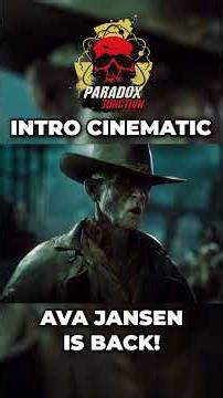 AVA JANSEN REVEAL - PARADOX JUNCTION INTRO CINEMATIC #callofdutyzombies #codzombies #bo7zombies
