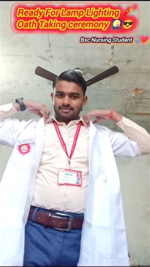 🧨Lamp Lighting and Oath Taking Ceremony 🧨 Bsc Nursing Student ❤️🩺🏥 CSGI LUCKNOW #ytshorts #viral