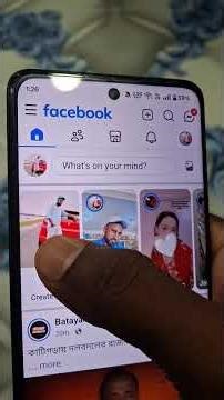 Facebook video watch icon not showing problem solve