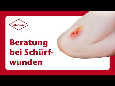 Richtig beraten bei Schürfwunden