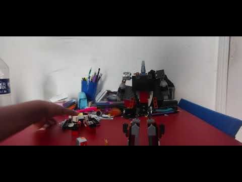 Lego transformers: starscream and thrust
