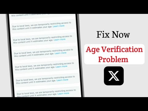 How To Fix X (Twitter) Age Verification Pop Up Not Going Away