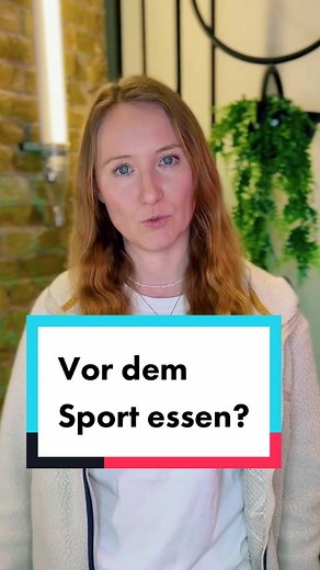 Vor dem Sport essen oder nicht? Und wenn ja: was? #workout #sport #ernährungstipps #gesundheit #lernenmittiktok #healthtok