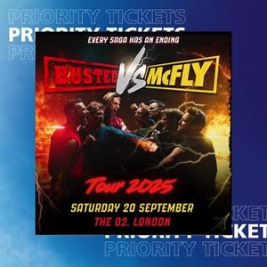 4.3K views · 13 reactions | On O2 or with Virgin Media? Get Priority Tickets for Busted vs McFly at 9am, plus Chase Atlantic and The Wombats at 10am️ ⬇️ https://priority.o2.co.uk/tickets | The O2 | Facebook