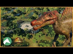 Spinosaurus, Baryonyx & Suchomimus Swamp | Jurassic World Evolution 2 | Sandbox
