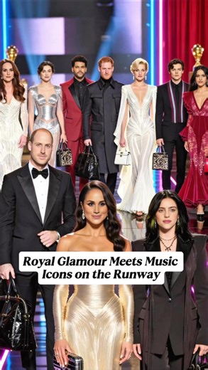 Eddy N. San Pedro on Instagram: "A luxury runway at the world’s biggest music awards, where royals walk side-by-side with global music icons.Shot very close to the lens, every step highlights extra-luxury fashion, designer bags, and real human movement—no face changes, no statue effect.High fashion, royalty, and music collide in one cinematic runway moment.Who owned the walk? Comment your favorite! #legend #runway #royalfamily #canada #usa"