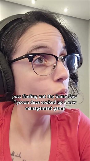 pov: finding out about the new game from Game Dev Tycoon devs #gaming #tycoongames #pcgame