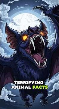 10 Terrifying Bat Facts That Will Haunt Your Night | #animals