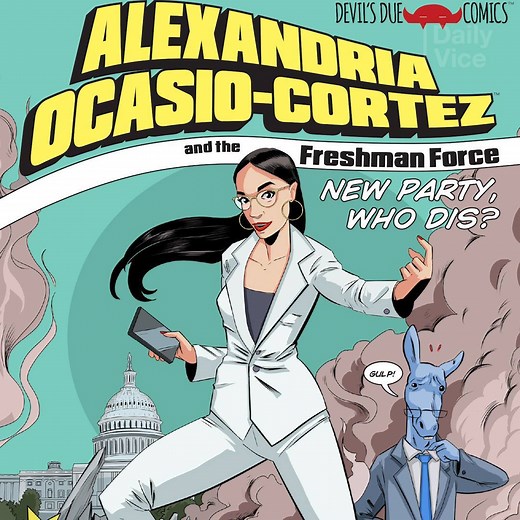 583K views · 168 reactions | AOC is now a comic book hero in 'Alexandria Ocasio-Cortez and the Freshman Force.' Meet the creator. Read more: https://bit.ly/2ONisuU (via STACK) | VICE Canada | Facebook
