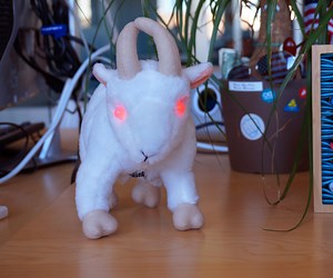 Evil LED Goat