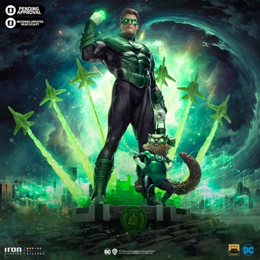Iron Studios DC Comics Green Lantern Unleashed Art Scale 1/10 Statue | Zavvi UK