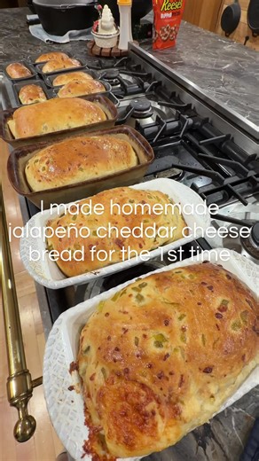 Homemade Jalapeño Cheddar Bread Recipe | First Time Baking
