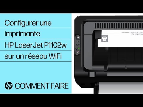 Configurer une imprimante HP LaserJet P1102w sur un réseau sans fil sur Windows | HP Support