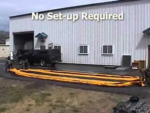 A "Throw N Go" Spill Containment Berm Demonstration