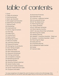 Small Business Planner Template Download With Canva - Etsy