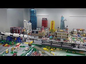COMPLETE OVERVIEW: Massive 350+ Square Foot LEGO City!!!