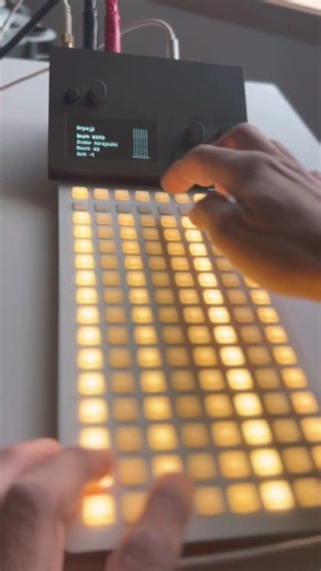 #arpejji script for #monome #norns w/mx.samples