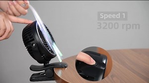 Watch USB Desk Fan/Clip on Fan,4 Inch Table Fans on Amazon Live