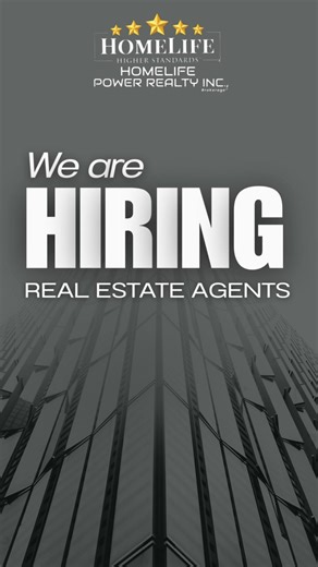 🌟 We’re hiring real estate agents. 🌟 If you want to enter 2026 with a stronger, more agent-focused real estate team behind you, this is the perfect time to step forward and align yourself with a brokerage built for your growth. At HomeLife Power Realty, you’ll receive structured onboarding, hands-on coaching, and digital tools that support you through every stage of your real estate career. You never have to navigate this industry alone. Our systems, mentorship, and technology-driven support a