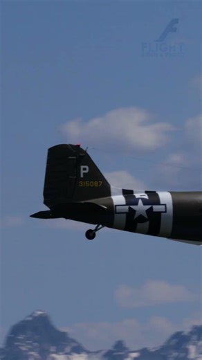 The Ultimate D-Day Tribute! ✈️ C-47 "Rendezvous with Destiny" #short #shorts