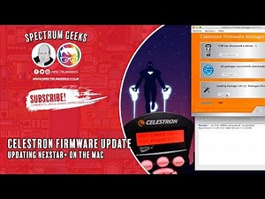 Updating NexStar Firmware on the Celestron NexStar 6SE