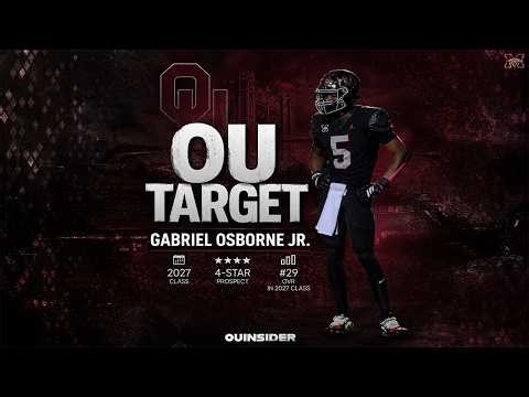 Recruiting Breakdown: Five-Star CB Gabe Osborne Interview | Talking OV's & Can OU Keep 5-star Home?