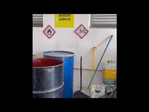 Almacen temporal de residuos peligrosos