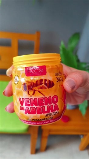 Gel massageador de abelha para alívio e relaxamento. #gelmassageador #relaxamento #alivio